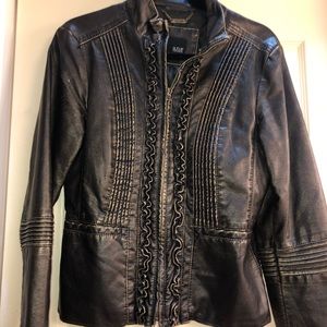 A.N.A, faux leather jacket